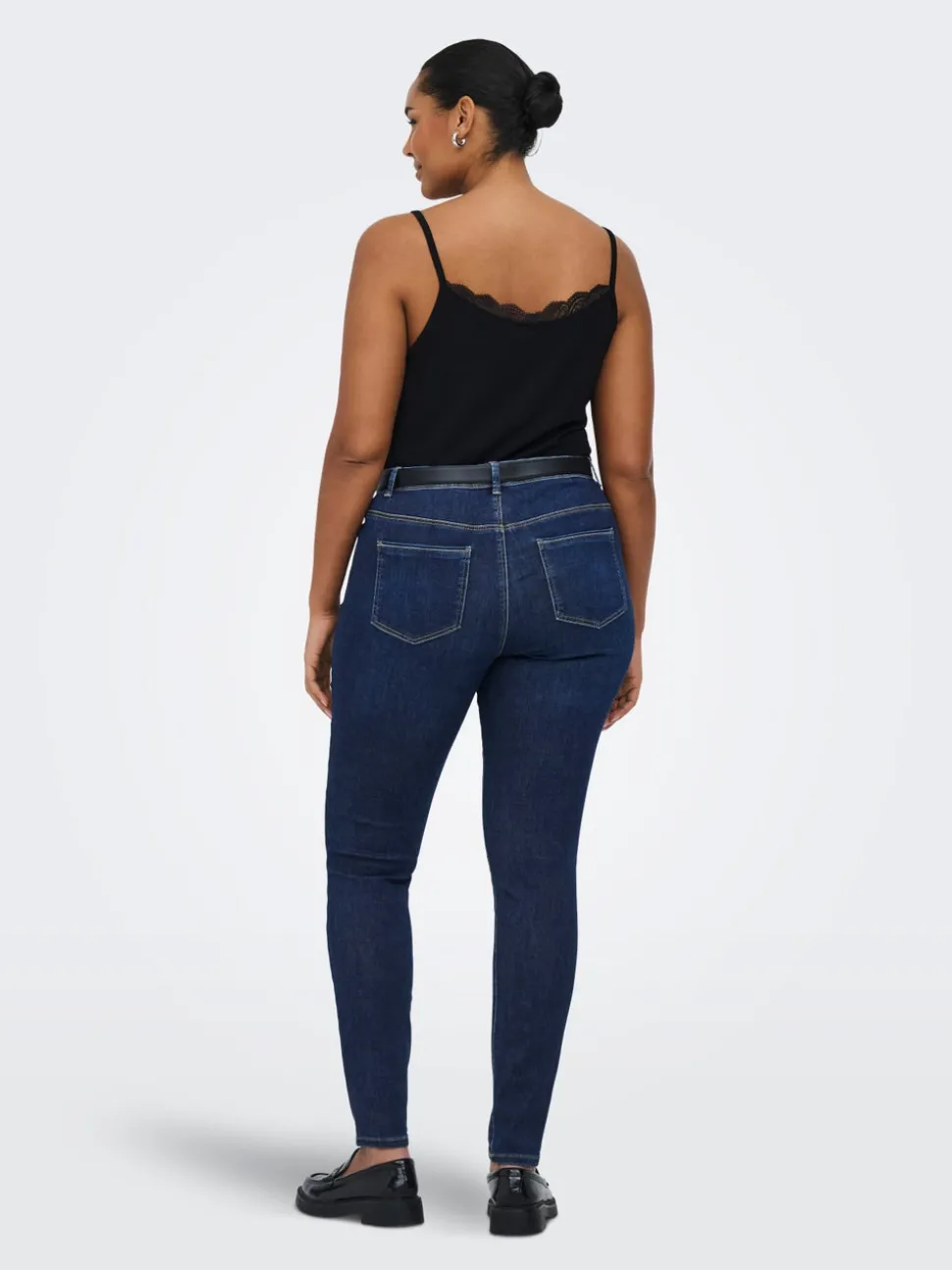CARALLY Middels høy midje Skinny Fit Jeans