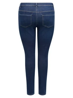CARALLY Middels høy midje Skinny Fit Jeans