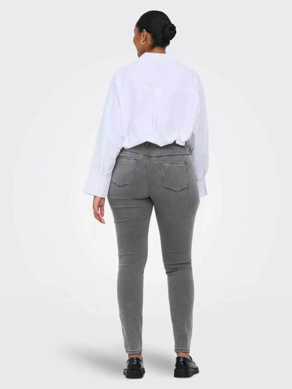 CARALLY Middels høy midje Skinny Fit Jeans
