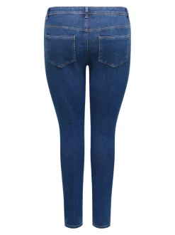 CARALLY Middels høy midje Skinny Fit Jeans