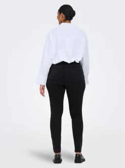 CARALLY Middels høy midje Skinny Fit Jeans