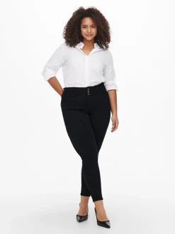CARANNA Høy midje Skinny Fit Ankellengde Jeans