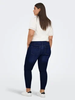CARANNA Høy midje Skinny Fit Ankellengde Jeans