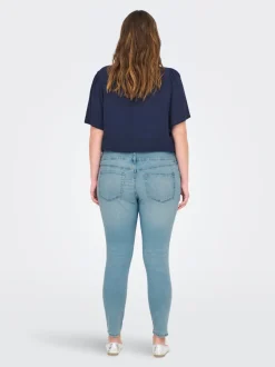 CARANNA Høy midje Skinny Fit Ankellengde Jeans