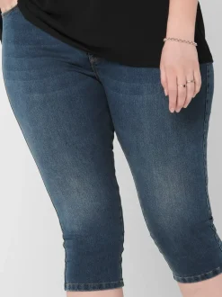 CARAUGUSTA Høy midje Skinny Fit Denimshorts