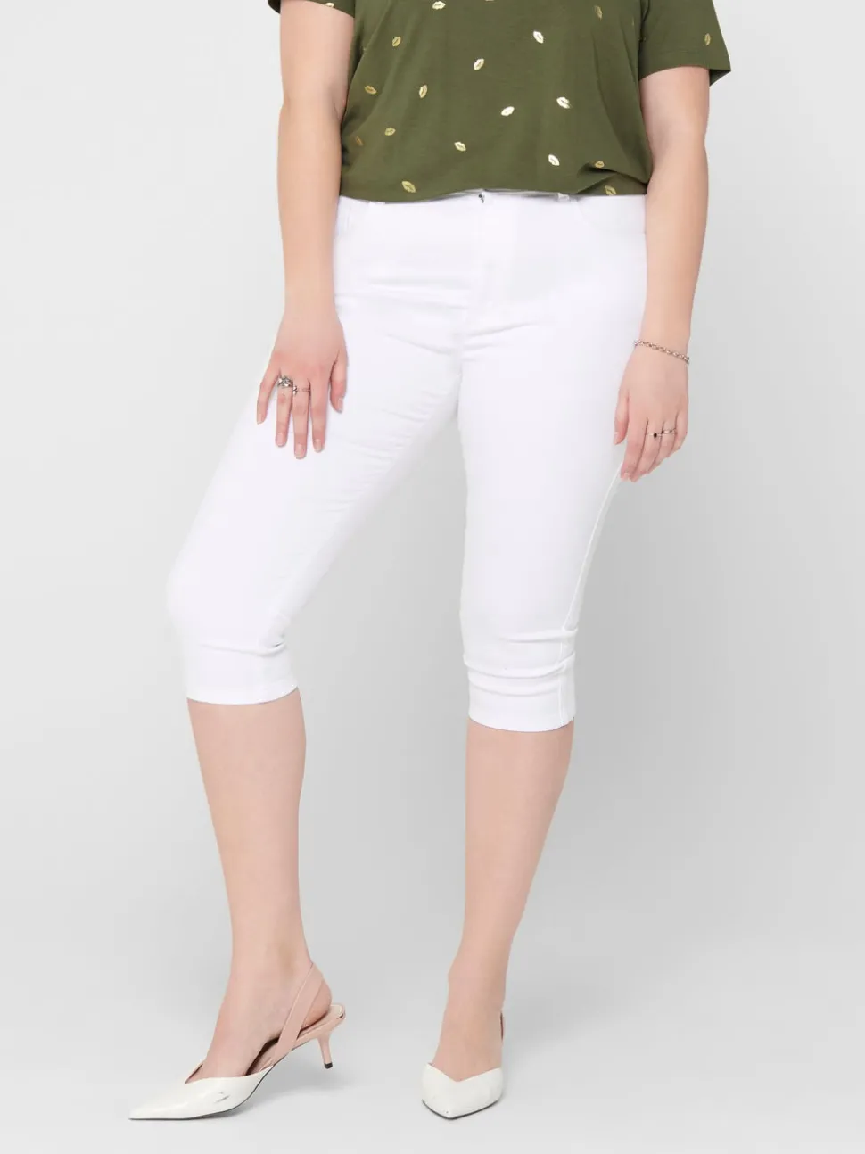 CARAUGUSTA Høy midje Skinny Fit Denimshorts