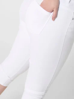 CARAUGUSTA Høy midje Skinny Fit Denimshorts