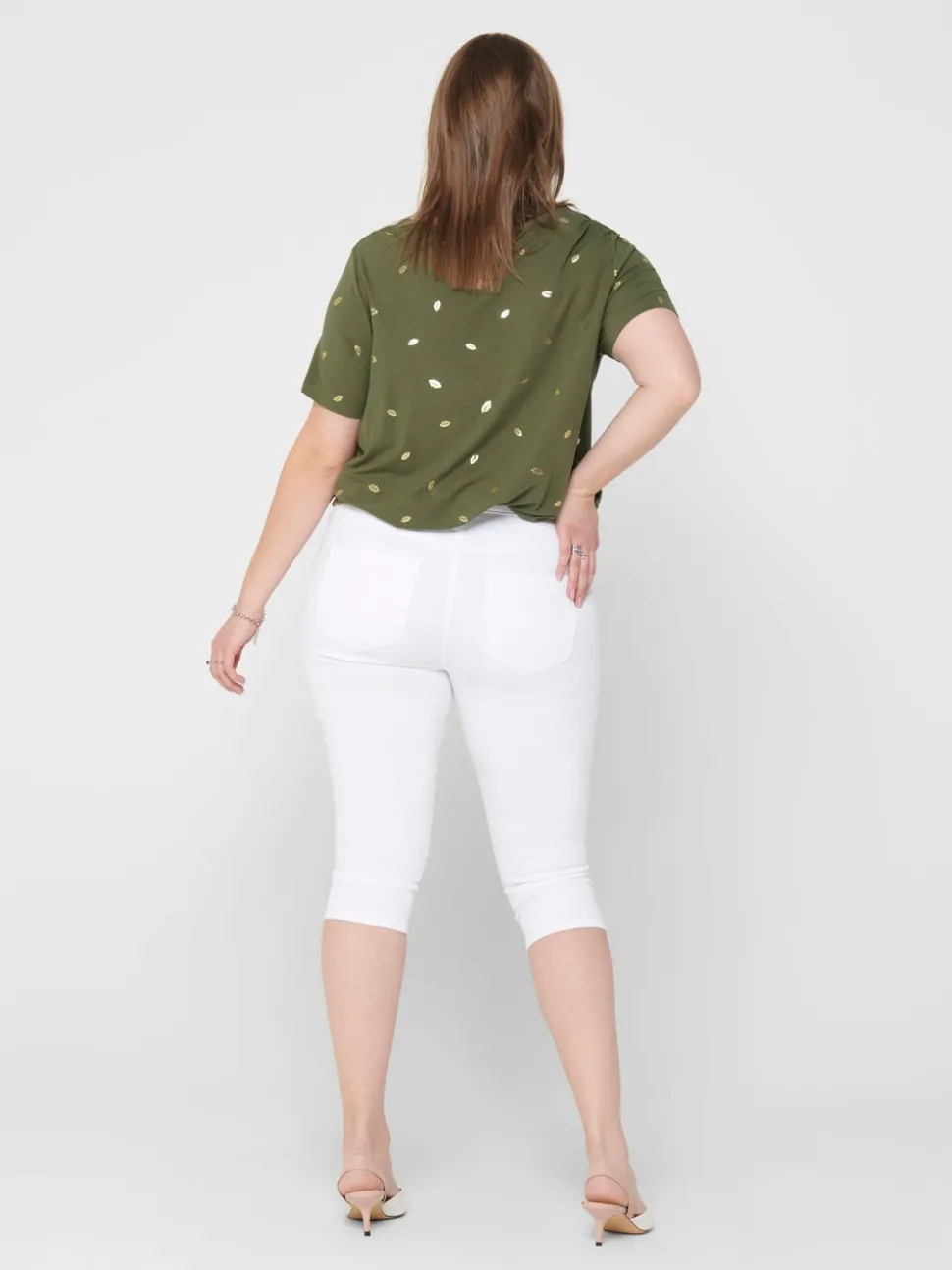 CARAUGUSTA Høy midje Skinny Fit Denimshorts