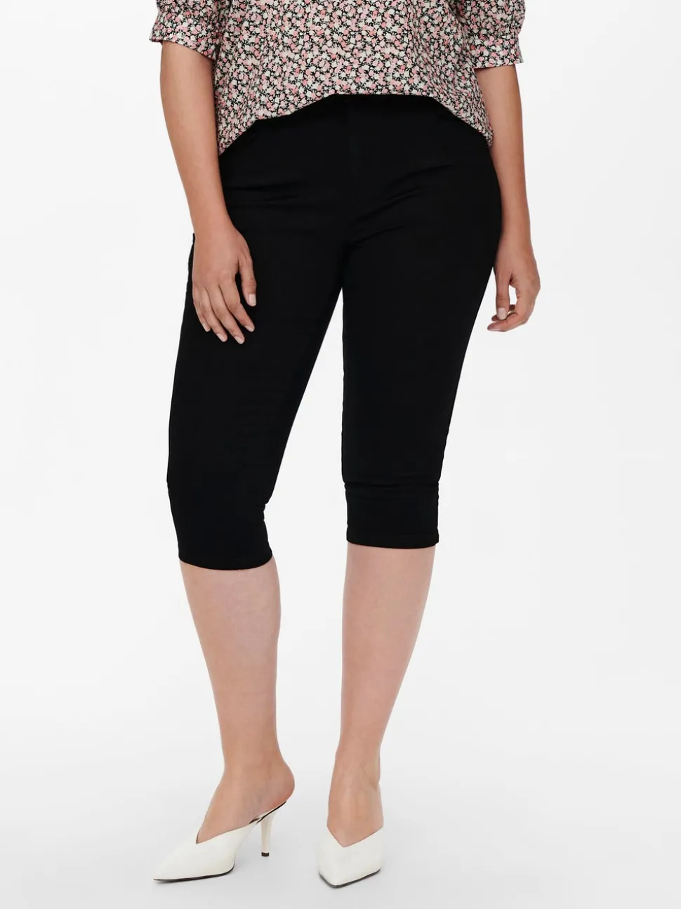 CARAUGUSTA Høy midje Skinny Fit Denimshorts