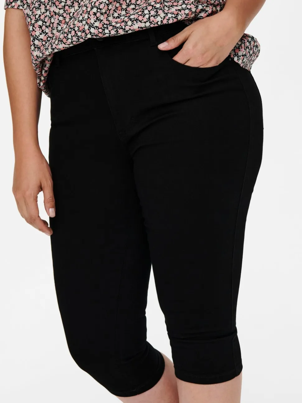 CARAUGUSTA Høy midje Skinny Fit Denimshorts