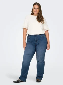 -CARAUGUSTA Høy midje Straight Fit Jeans