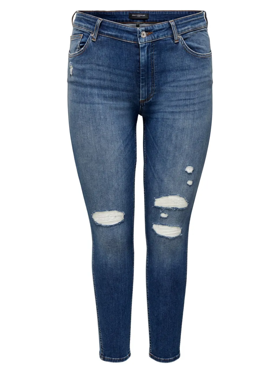 CARBOBBI Skinny Fit Ankellengde Jeans