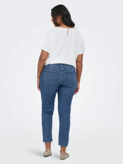 CARCATWALK Høy midje Mom Fit Ankellengde Jeans