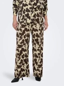 CARCOLACOW Wide Leg Fit Bukser med vide ben