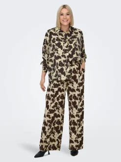 CARCOLACOW Wide Leg Fit Bukser med vide ben