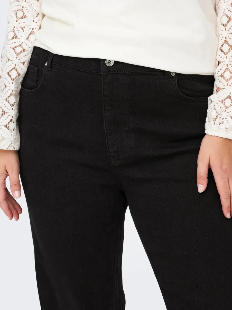 CARCRUZ Høy midje Straight Fit Jeans