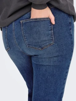 CARCRUZ Høy midje Straight Fit Jeans