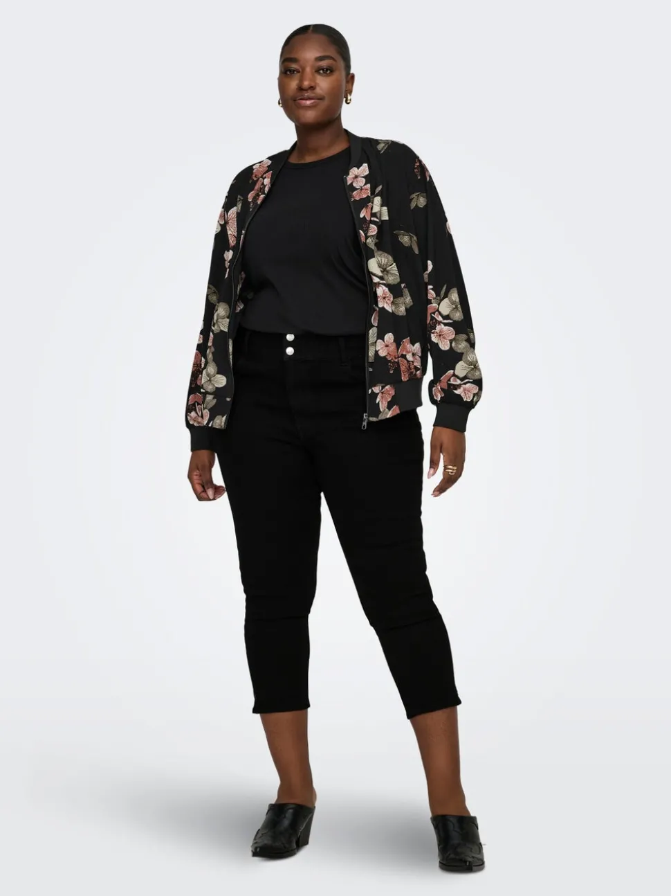 CARCRUZ Høytlivs Capri Jeans