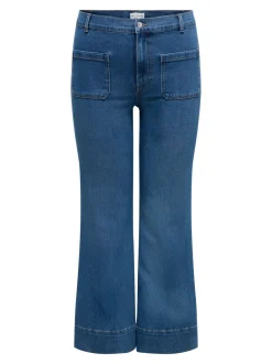 CARCYPRESS Høy midje Flared Fit Ankellengde Jeans