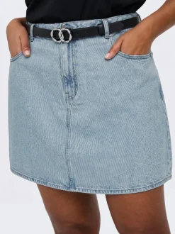 CAREDEN Denim Denimskjørt Kort skjørt