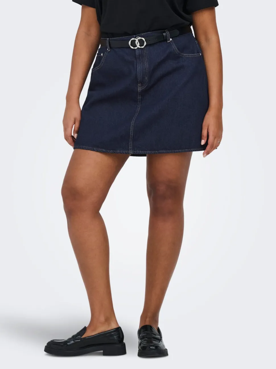 CAREDEN Denim Denimskjørt Kort skjørt