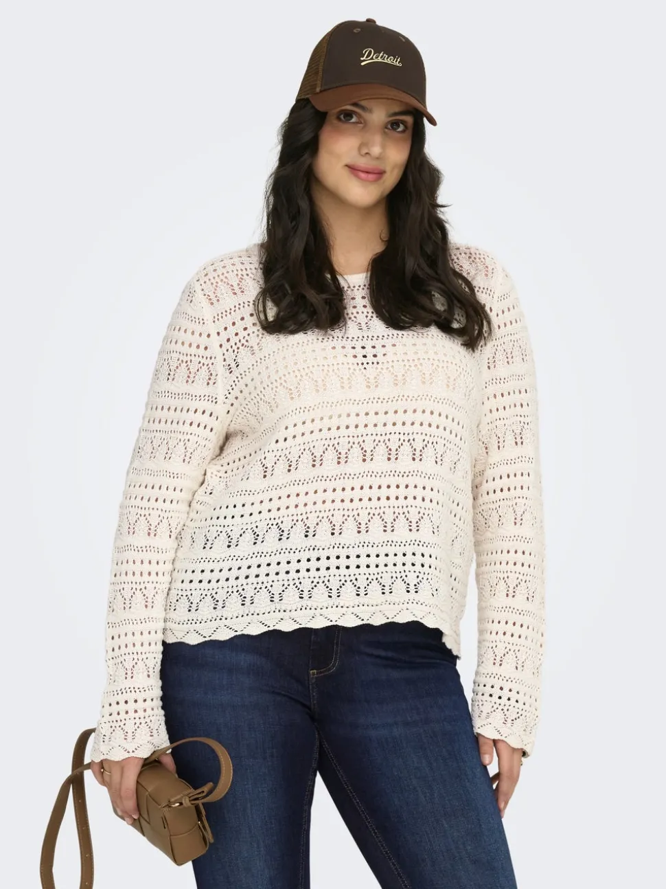 -CARELKE Strikkegenser