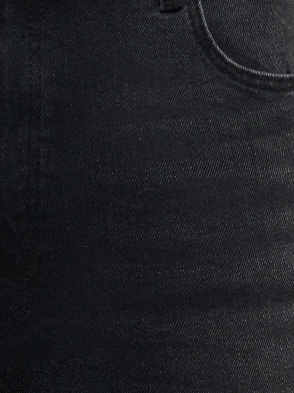 CAREMILY Høy midje Straight Fit Ankellengde Jeans