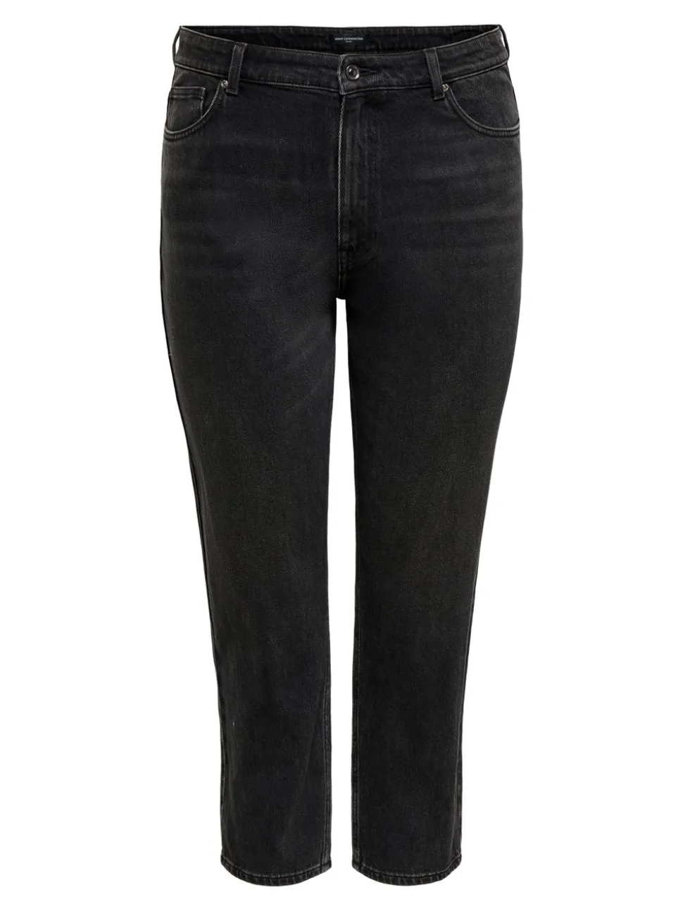 CAREMILY Høy midje Straight Fit Ankellengde Jeans