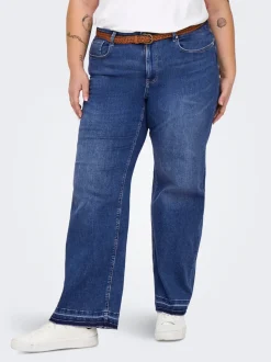 CAREMMY Høy midje Wide Leg Fit Jeans