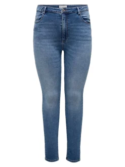 CARFOREVER Høy midje Skinny Fit Jeans