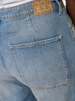 CARFRANKIE Høy midje Barrel-passform Ankellengde Jeans