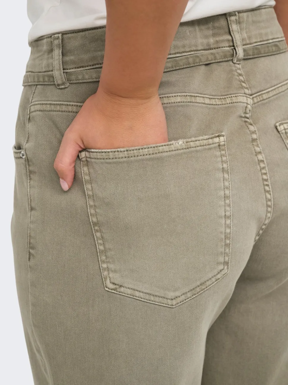 CARGIANNA Middels høy midje Straight Fit Jeans