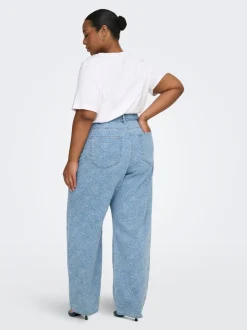 CARGIANNA Middels høy midje Straight Fit Jeans