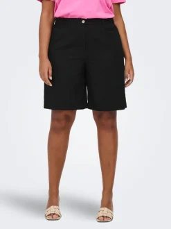 CARGOA Loose fit Lin Skreddersydd shorts