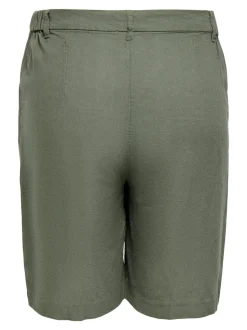 CARGOA Loose fit Lin Skreddersydd shorts