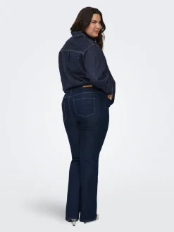 CARHELLA Høy midje Flared Fit Jeans