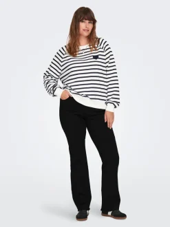 CARHELLA Middels høy midje Retro Flared Fit Jeans