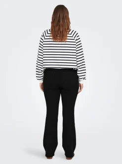 CARHELLA Middels høy midje Retro Flared Fit Jeans