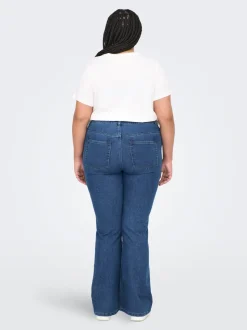 CARHUSH Middels høy midje Flared Fit Jeans