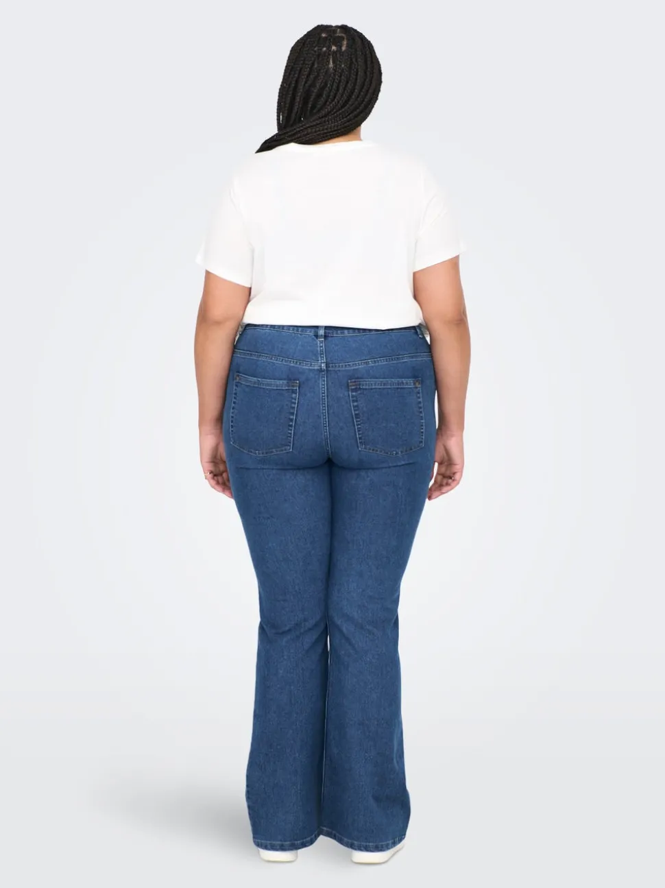 CARHUSH Middels høy midje Flared Fit Jeans