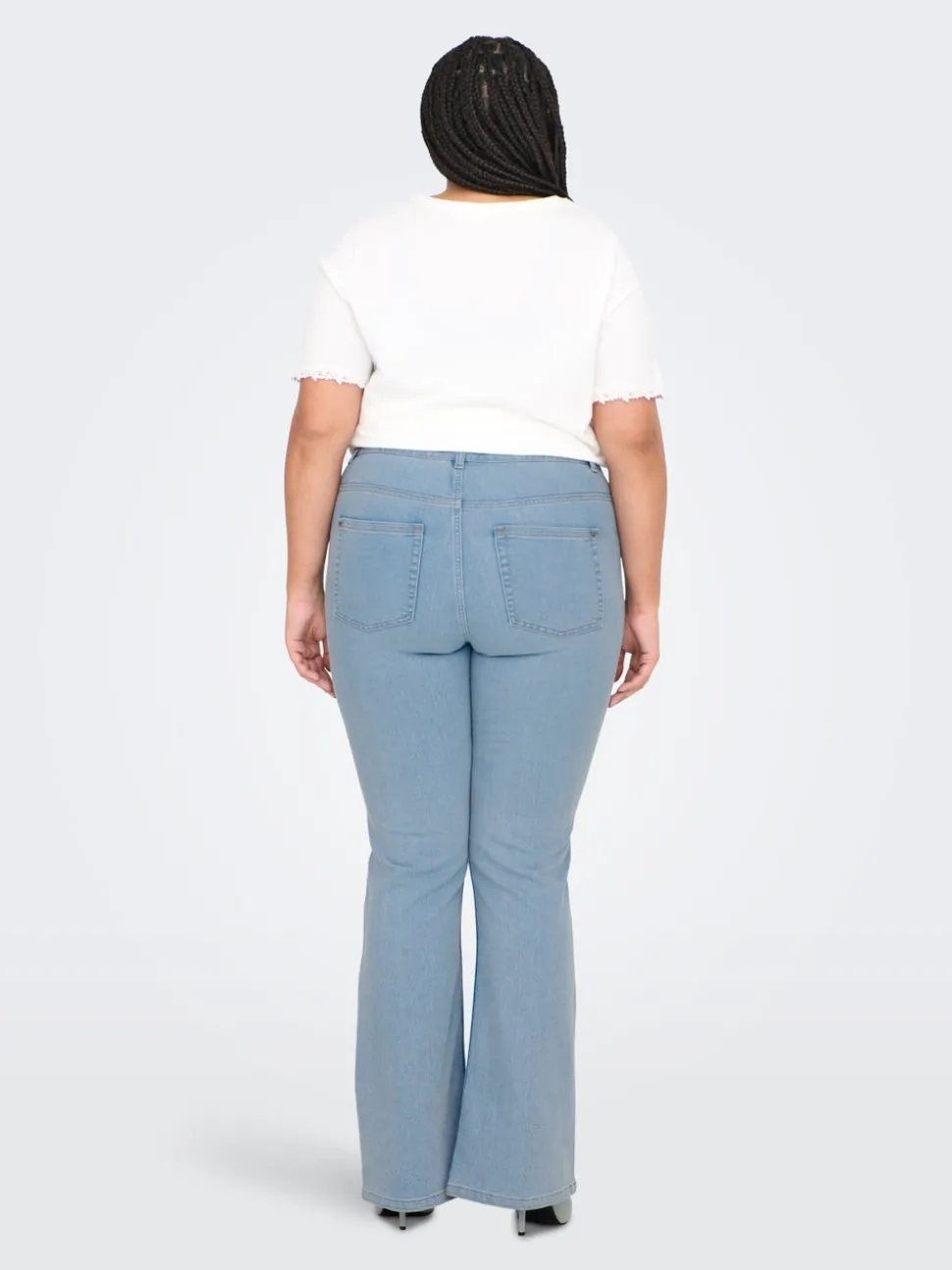 CARHUSH Middels høy midje Flared Fit Jeans