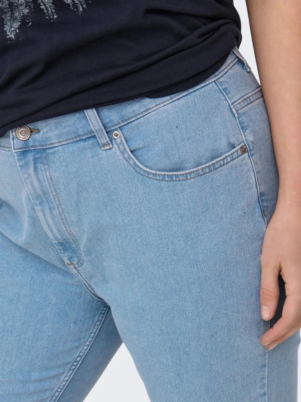 -CARHUSH Middels høy midje Skinny Fit Ankellengde Jeans