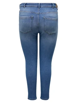 CARICONIC Høy midje Skinny Fit Ankellengde Jeans