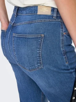 CARJUICY Høy midje Flared Fit Jeans