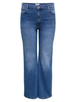 CARJUICY Høy midje Flared Fit Jeans