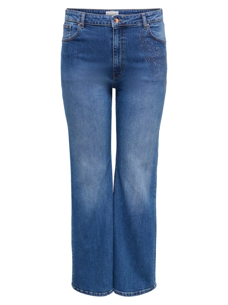 CARJUICY Høy midje Flared Fit Jeans