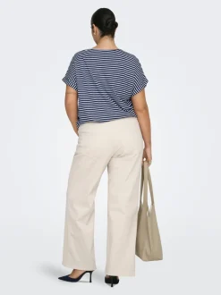 CARJUICY Høy midje Wide Leg Fit Jeans