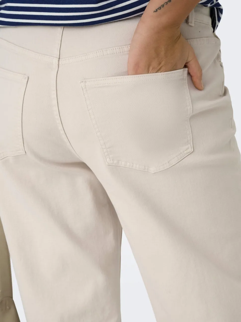 CARJUICY Høy midje Wide Leg Fit Jeans