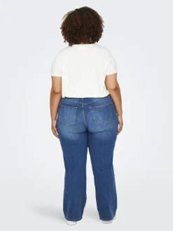 CARJUICY Høy midje Wide Leg Fit Jeans