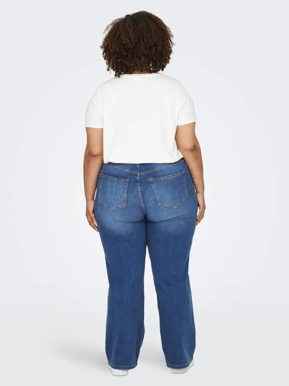 CARJUICY Høy midje Wide Leg Fit Jeans